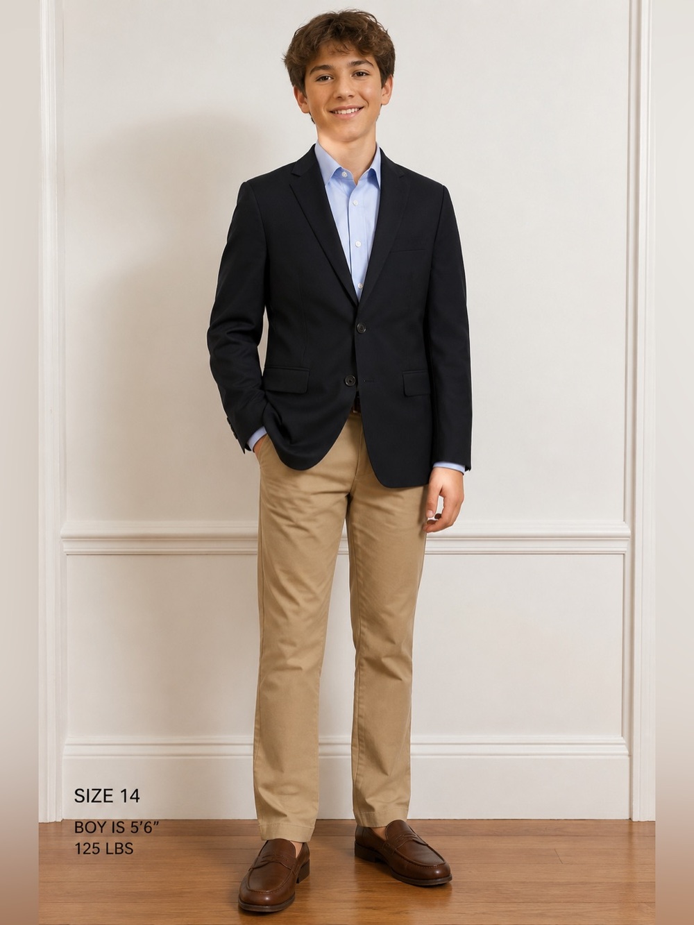Lauren Ralph Lauren Blue Blazer Prep School Style